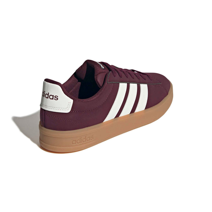 adidas Grand Court 3.0 - maroon/owhite/gum3