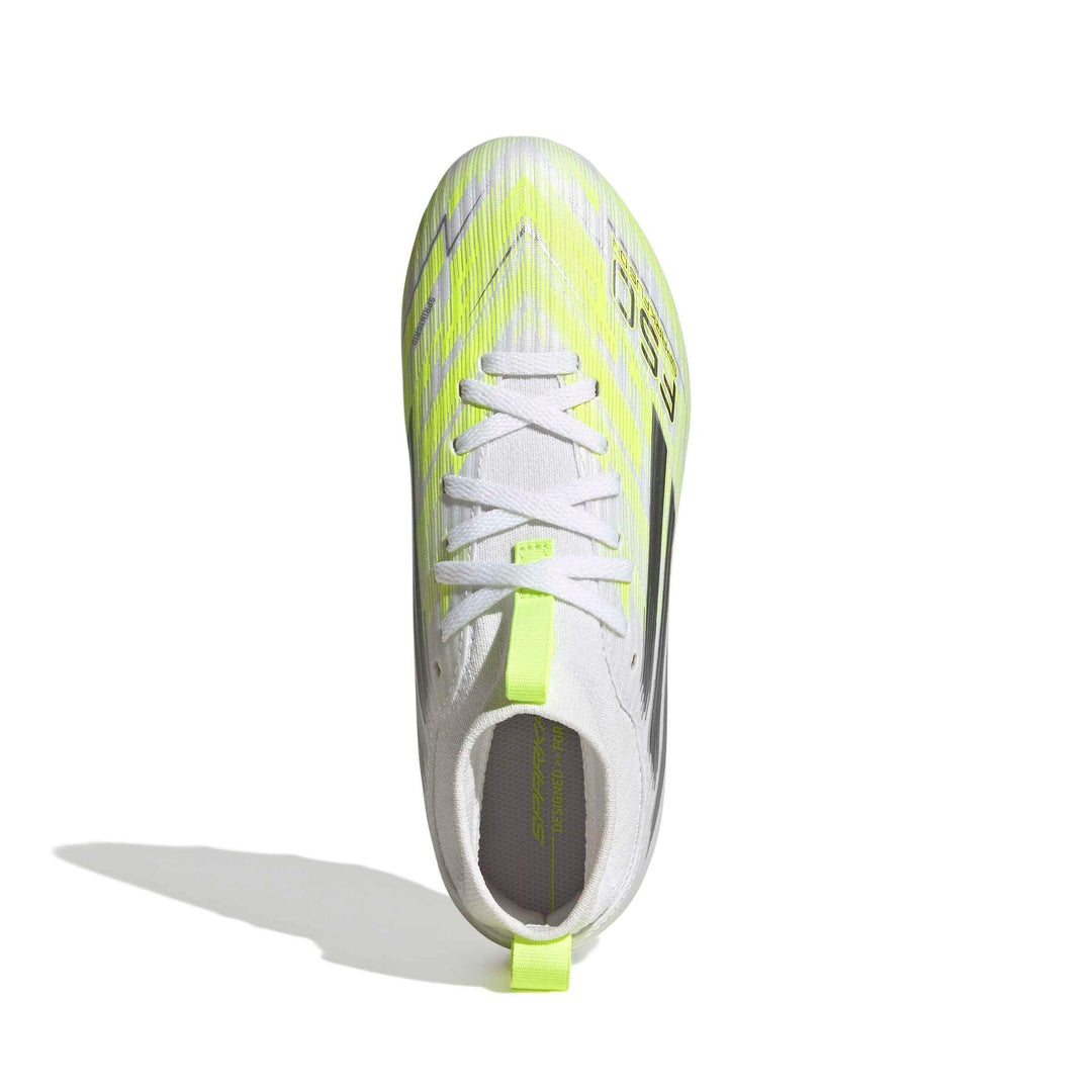 adidas F50 Sparkfusion League Fg/Ag J - ftwwht/ironmt/hireye