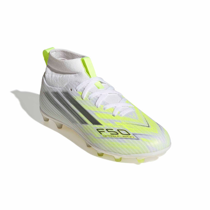 adidas F50 Sparkfusion League Fg/Ag J - ftwwht/ironmt/hireye