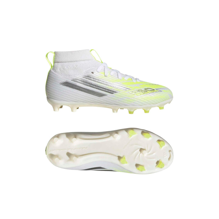 adidas F50 Sparkfusion League Fg/Ag J - ftwwht/ironmt/hireye