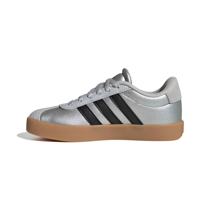 adidas Vl Court 3.0 K - silvmt/cblack/lgsogr