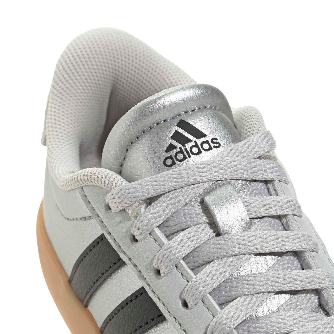adidas Vl Court 3.0 K - silvmt/cblack/lgsogr