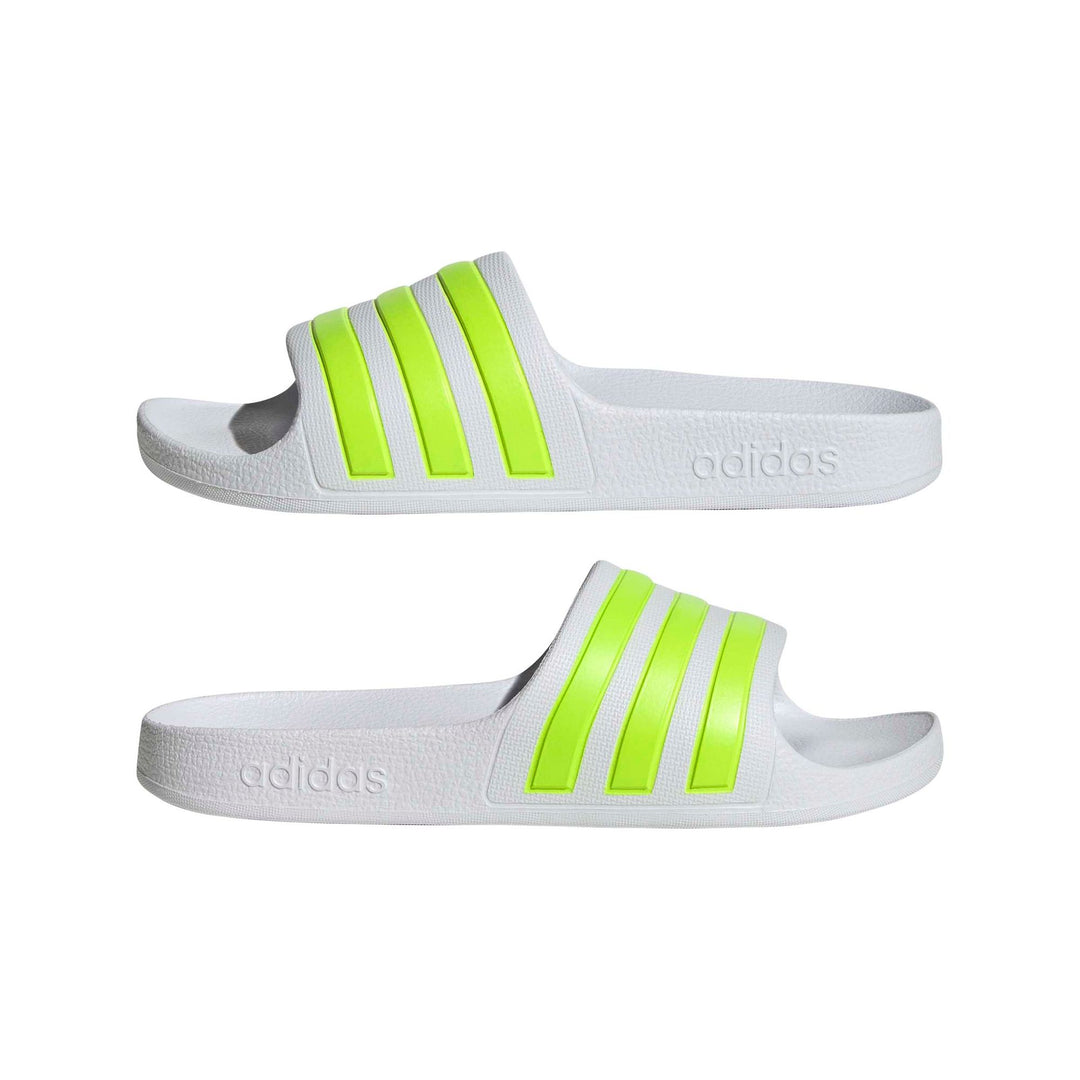 adidas Adilette Aqua K - ftwwht/sslime/ftwwht