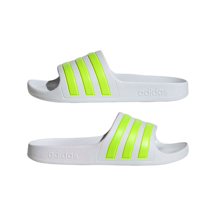 adidas Adilette Aqua K - ftwwht/sslime/ftwwht