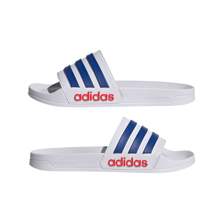 adidas Adilette Shower - ftwwht/royblu/purrub