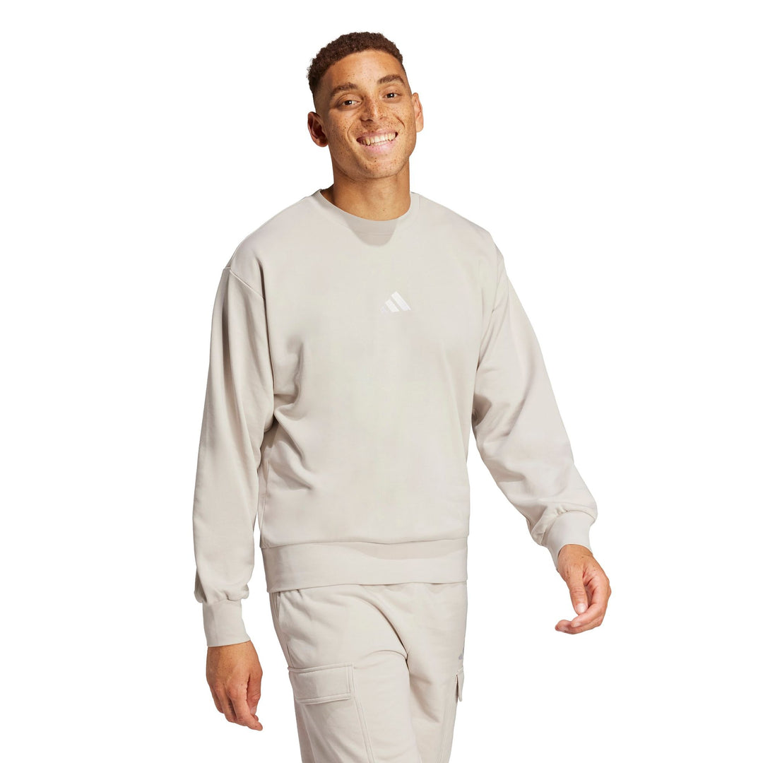 adidas M Feelcozy Swt - wonalu/white