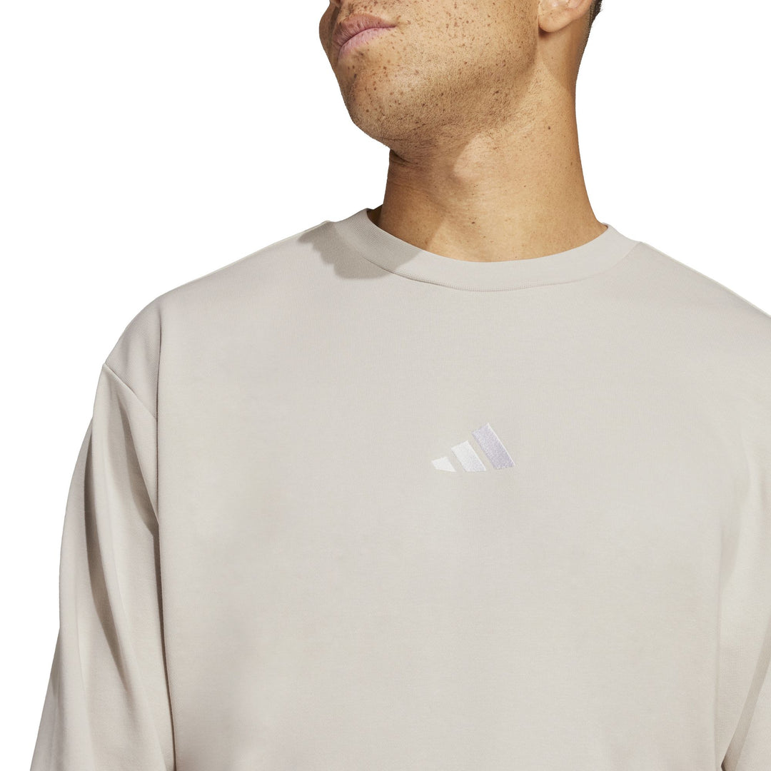 adidas M Feelcozy Swt - wonalu/white