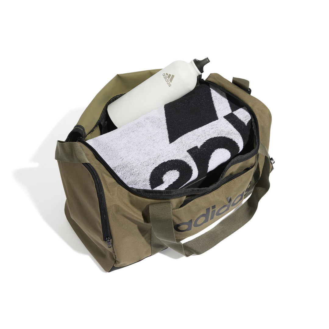 adidas Linear Duffel S - olistr/black