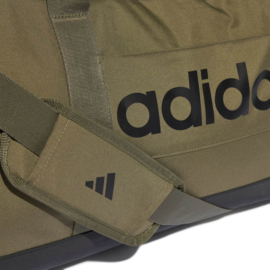 adidas Linear Duffel M - olistr/black