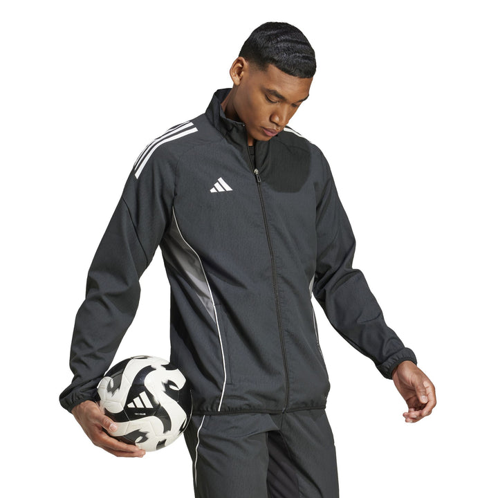 adidas Tiro25C Pre Jacke - black/tegrfo