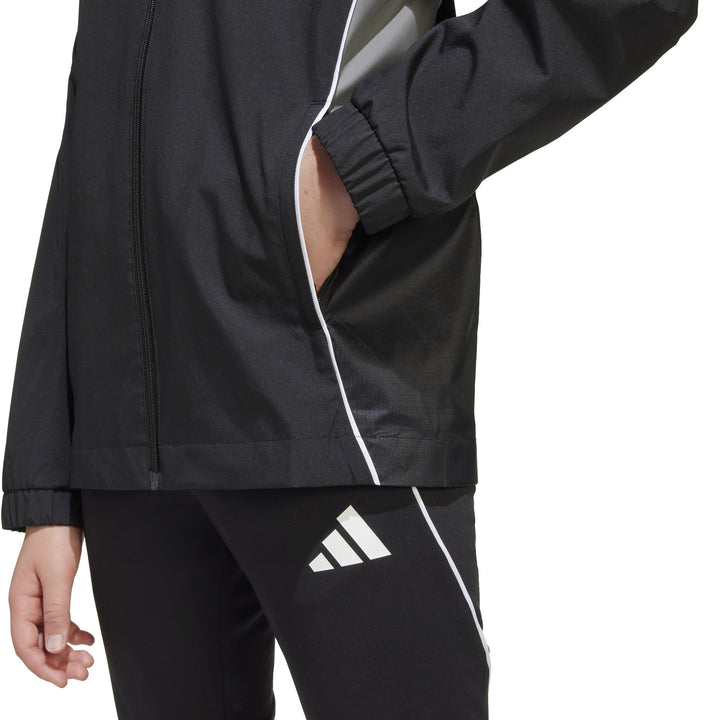 adidas Tiro25C Aw Jkty - black/tegrfo