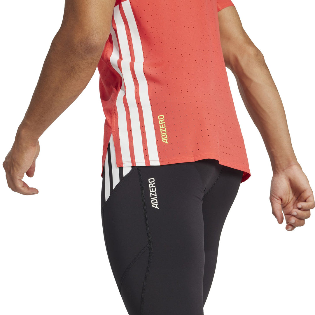 adidas Adizero L Tg M Laufshirt
