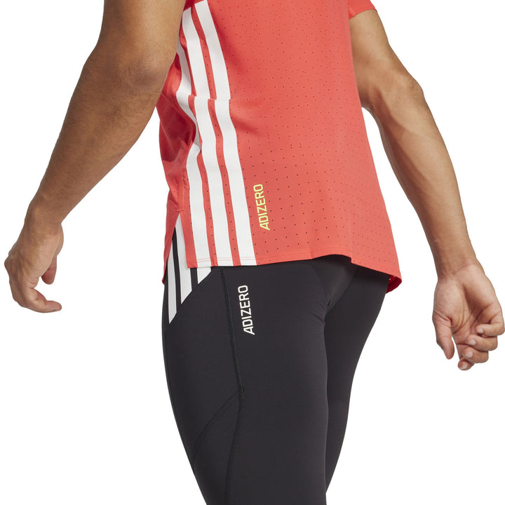 adidas Adizero L Tg M Laufshirt