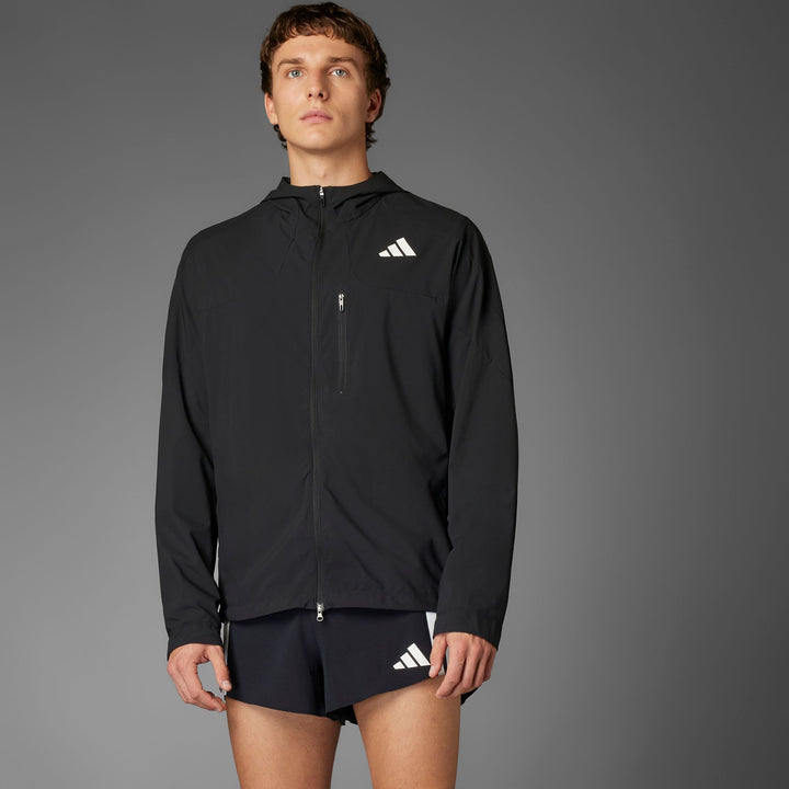 adidas Adizero Jacke M - black/black
