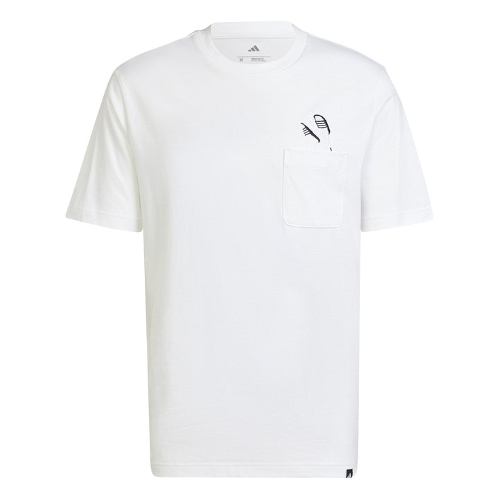 adidas M L Slide Pkt T - white