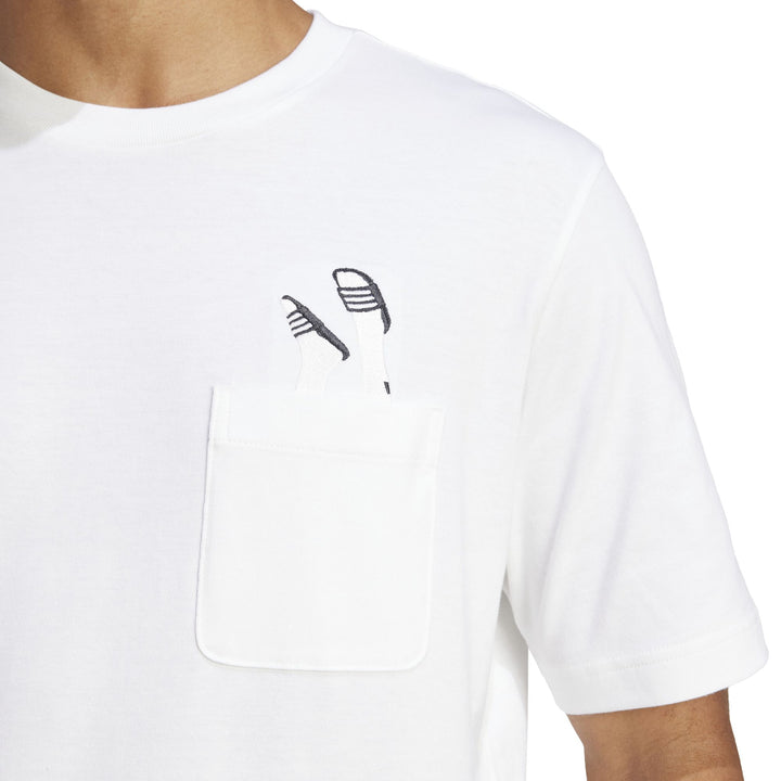 adidas M L Slide Pkt T - white