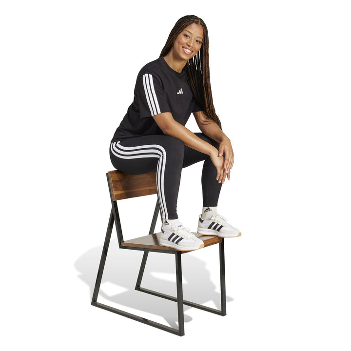 adidas W 3S Sj Bf T - black/white