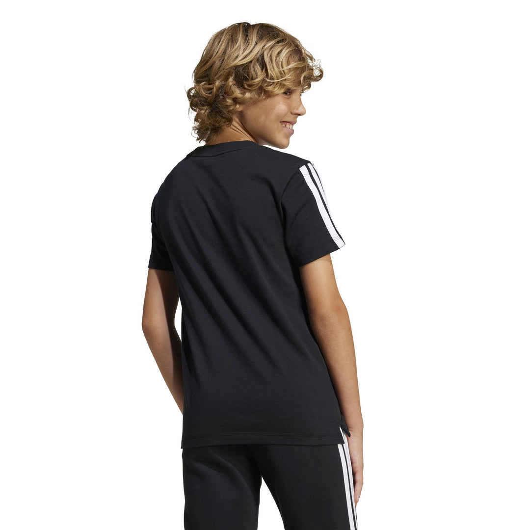adidas J 3S Tib T - black/white