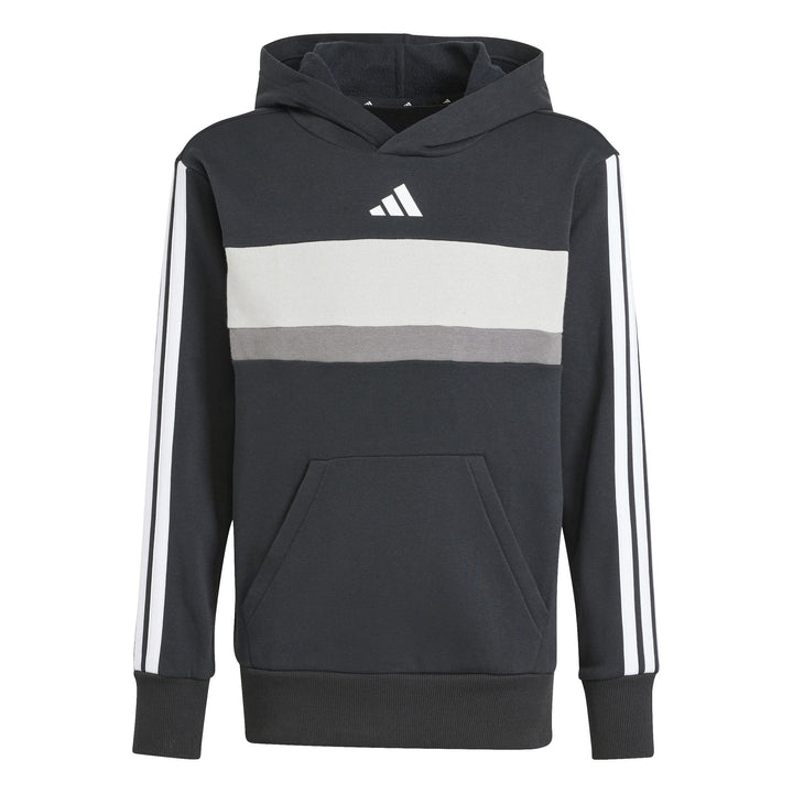 adidas J 3S Tib Fl Hd - black/white/gretwo