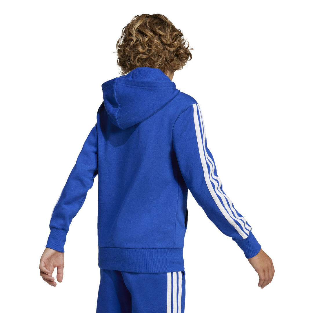 adidas J 3S Tib Fl Hd - royblu/white/globlu