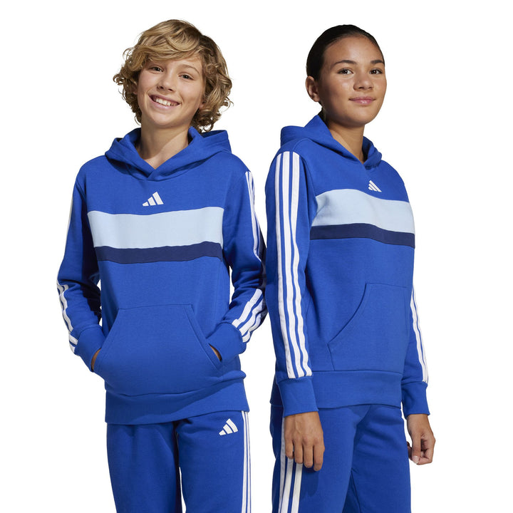 adidas J 3S Tib Fl Hd - royblu/white/globlu