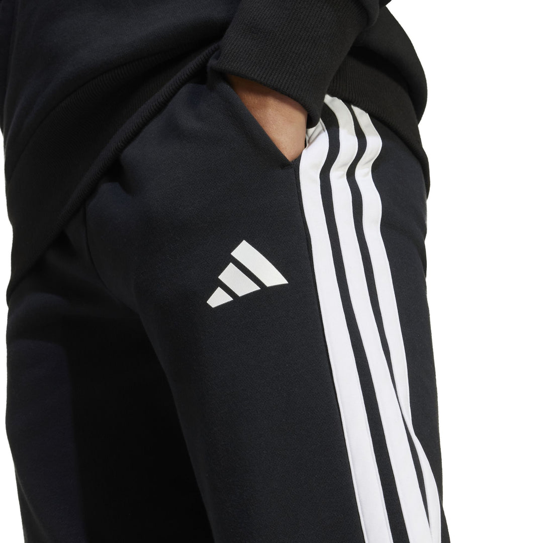 adidas J 3S Tib Fl Pt - black/white/gretwo