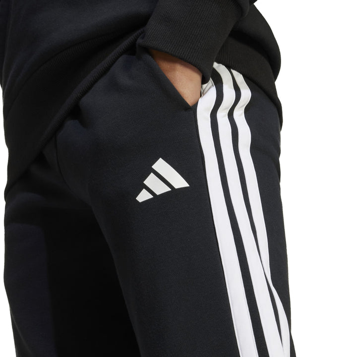 adidas J 3S Tib Fl Pt - black/white/gretwo