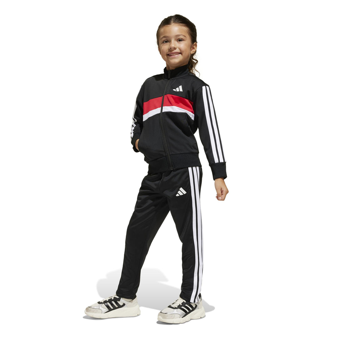 adidas Lk 3S Tib Ts - black/white/purrub
