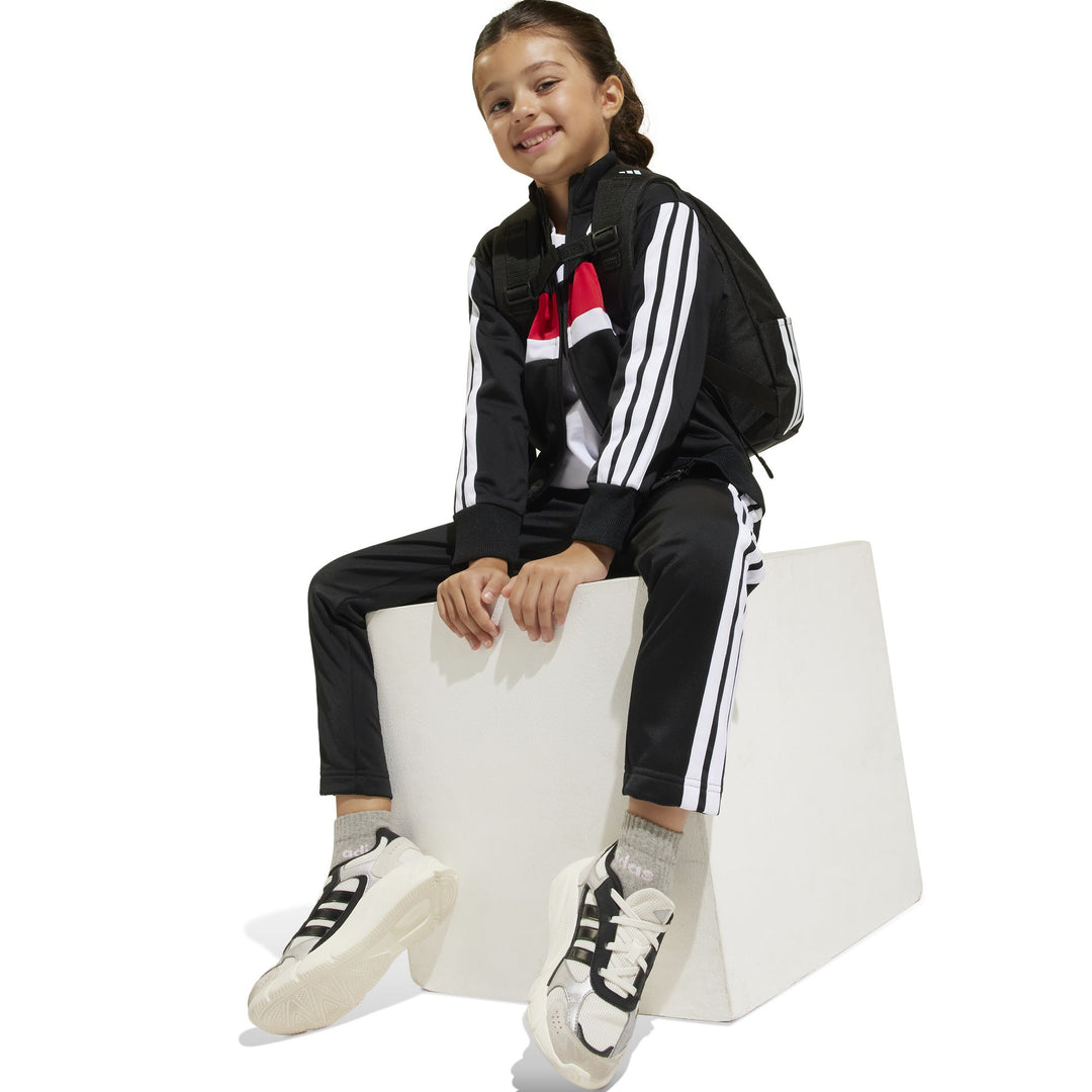 adidas Lk 3S Tib Ts - black/white/purrub