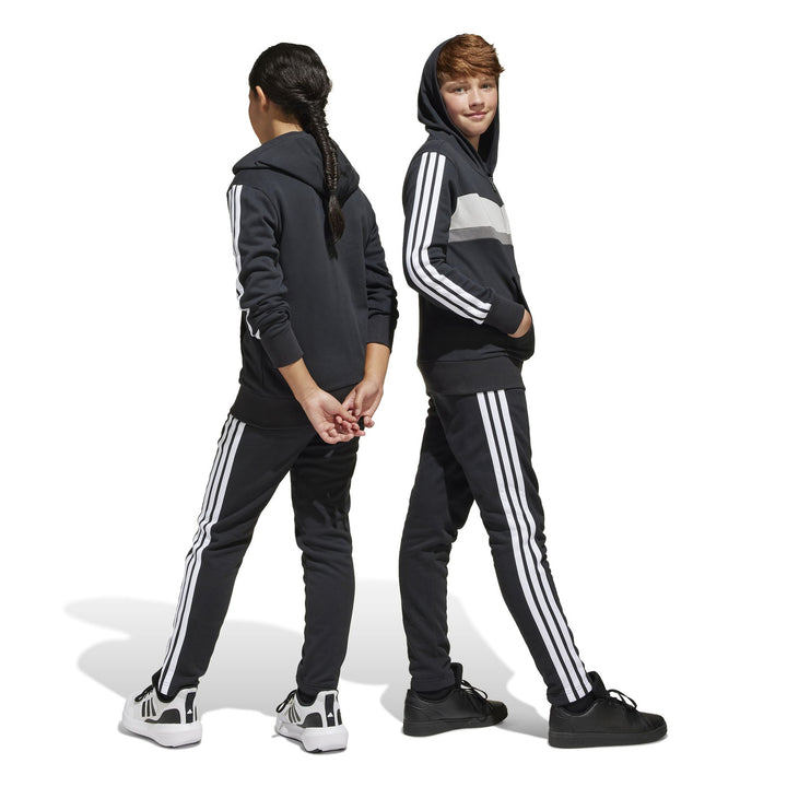 adidas J 3S Tib Fl Ts - black/white/gretwo