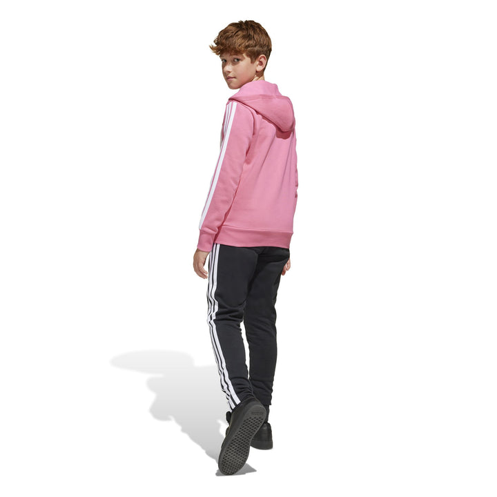 adidas J 3S Tib Fl Ts - pnkfus/white/clpink