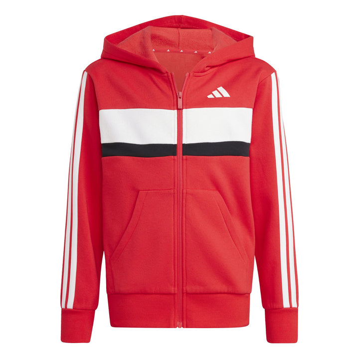 adidas J 3S Tib Fl Ts - purrub/white