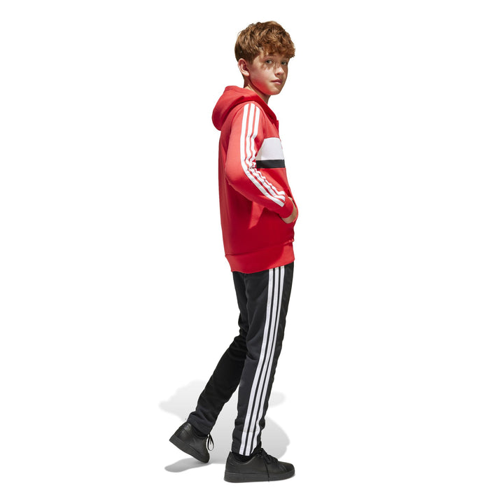 adidas J 3S Tib Fl Ts - purrub/white