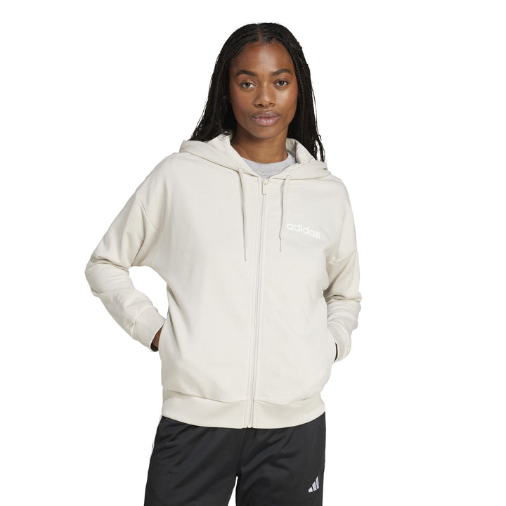 adidas W Lin Ft Fz Hd - wonalu/white