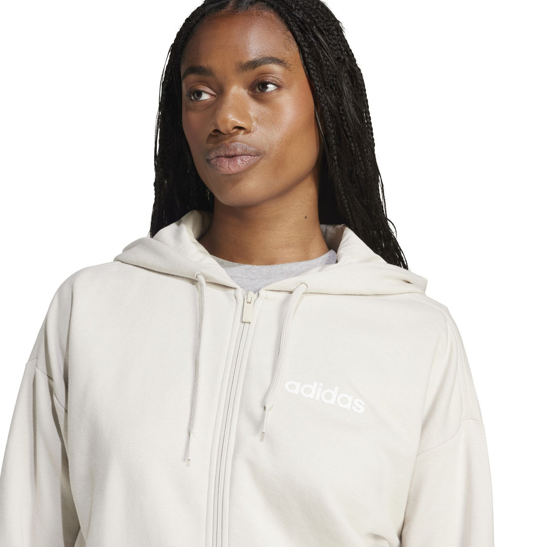 adidas W Lin Ft Fz Hd - wonalu/white
