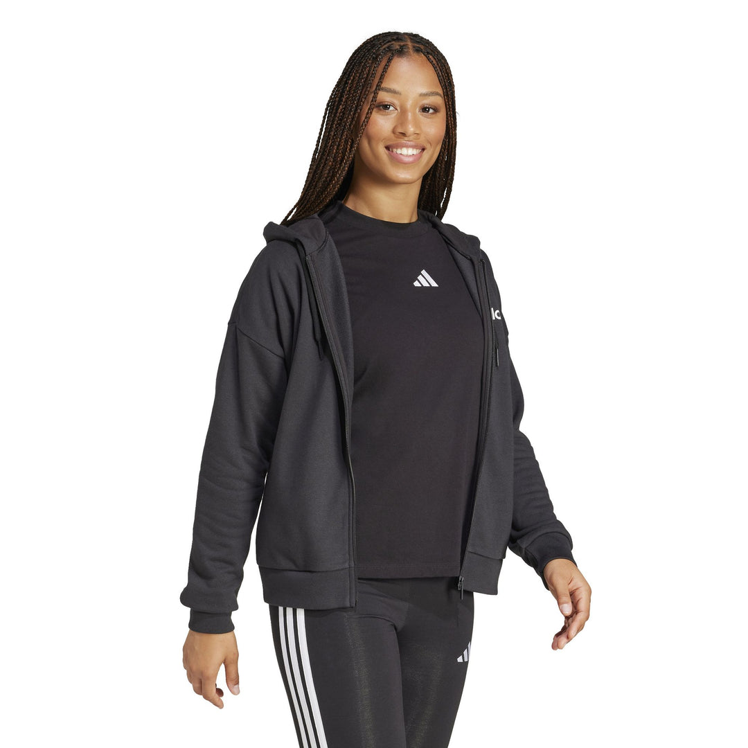 adidas W Lin Ft Fz Hd Trainingsjacke