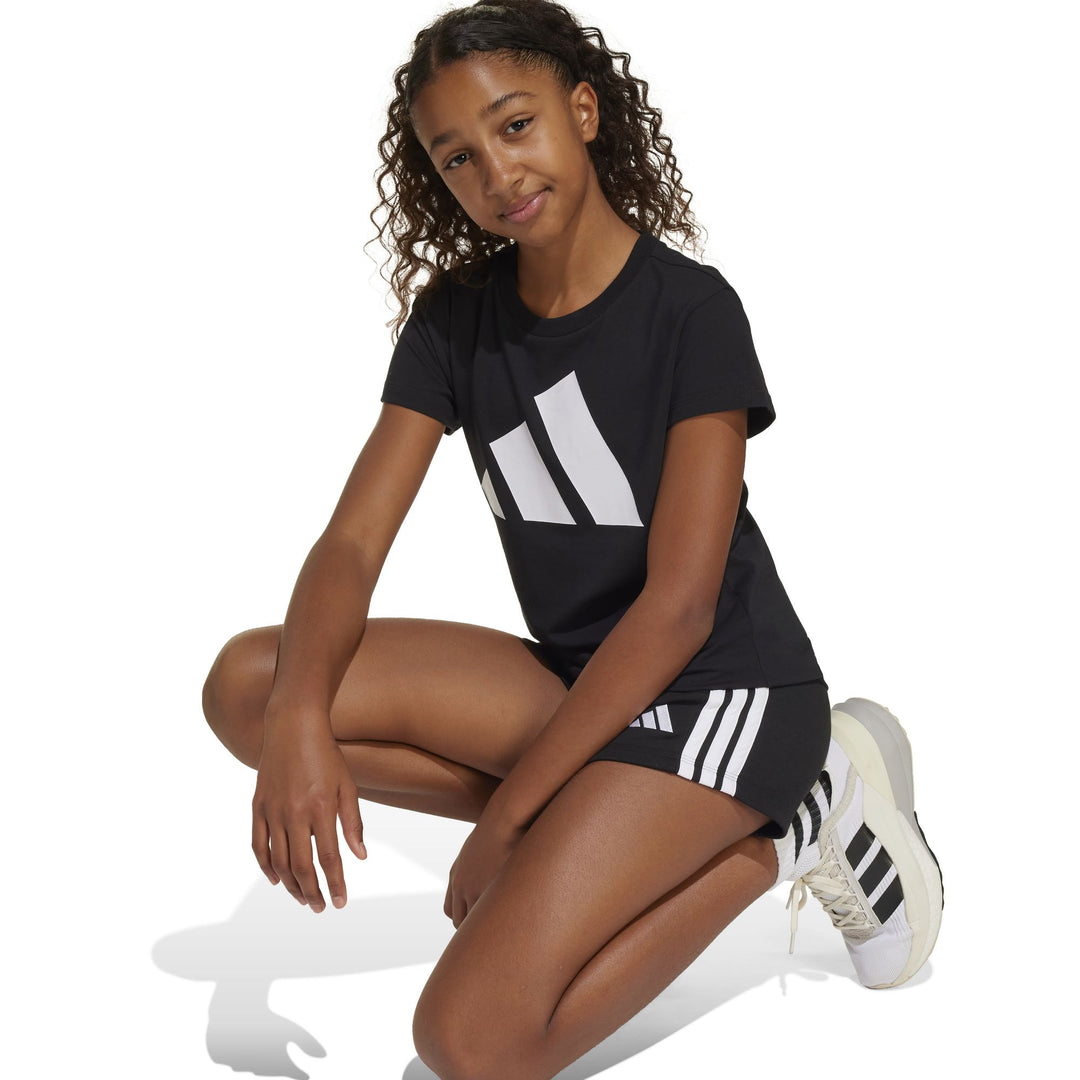adidas Jg Bl Tee 160 - black/white