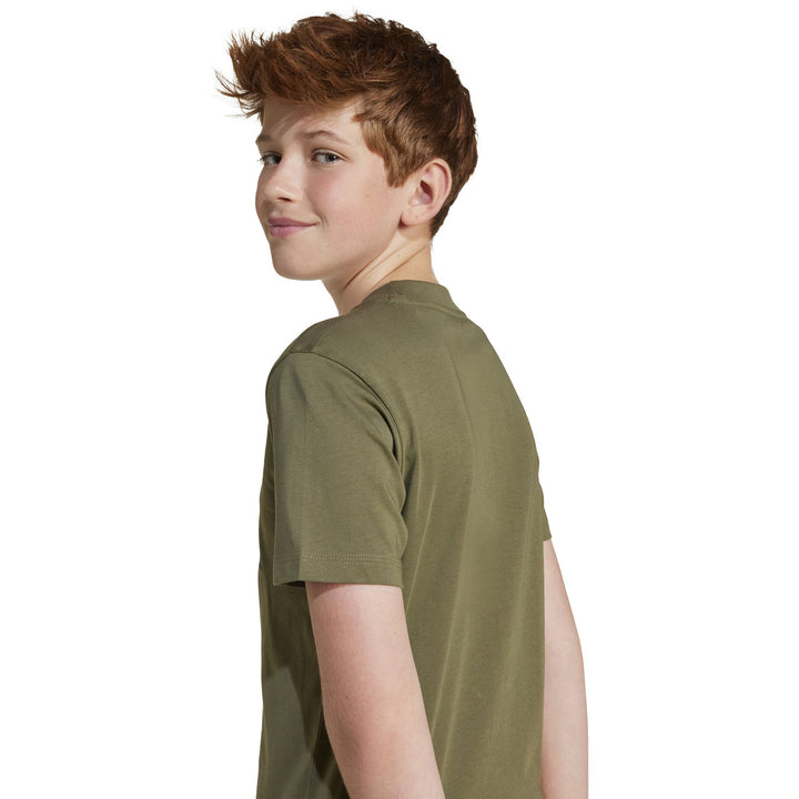 adidas J Bl Tee 160 - olistr/black