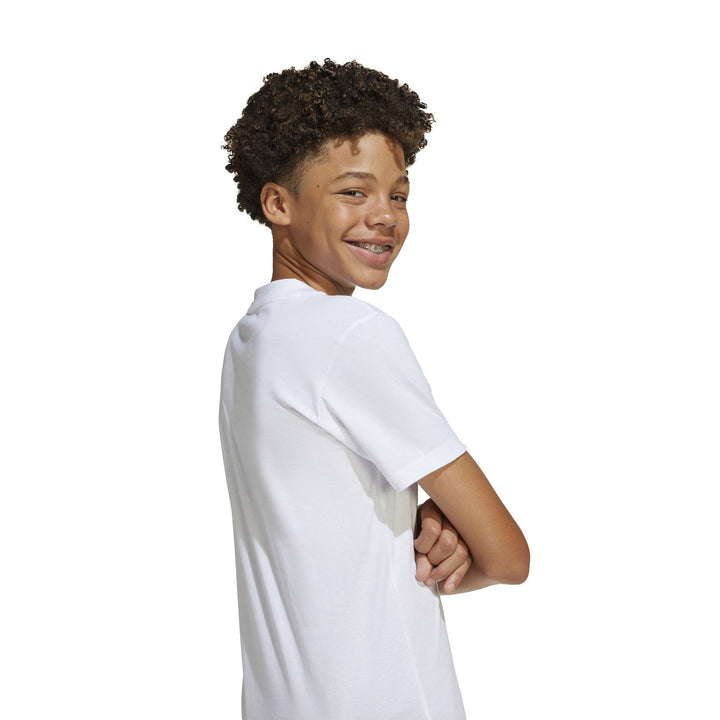 adidas J Bl Tee 160 - white/black