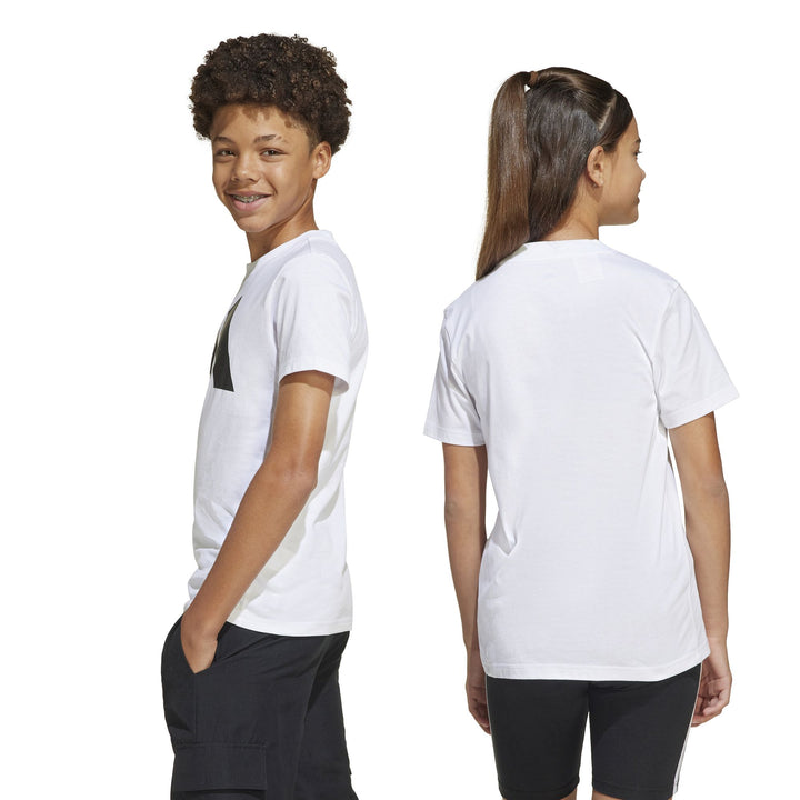 adidas J Bl Tee 160 - white/black