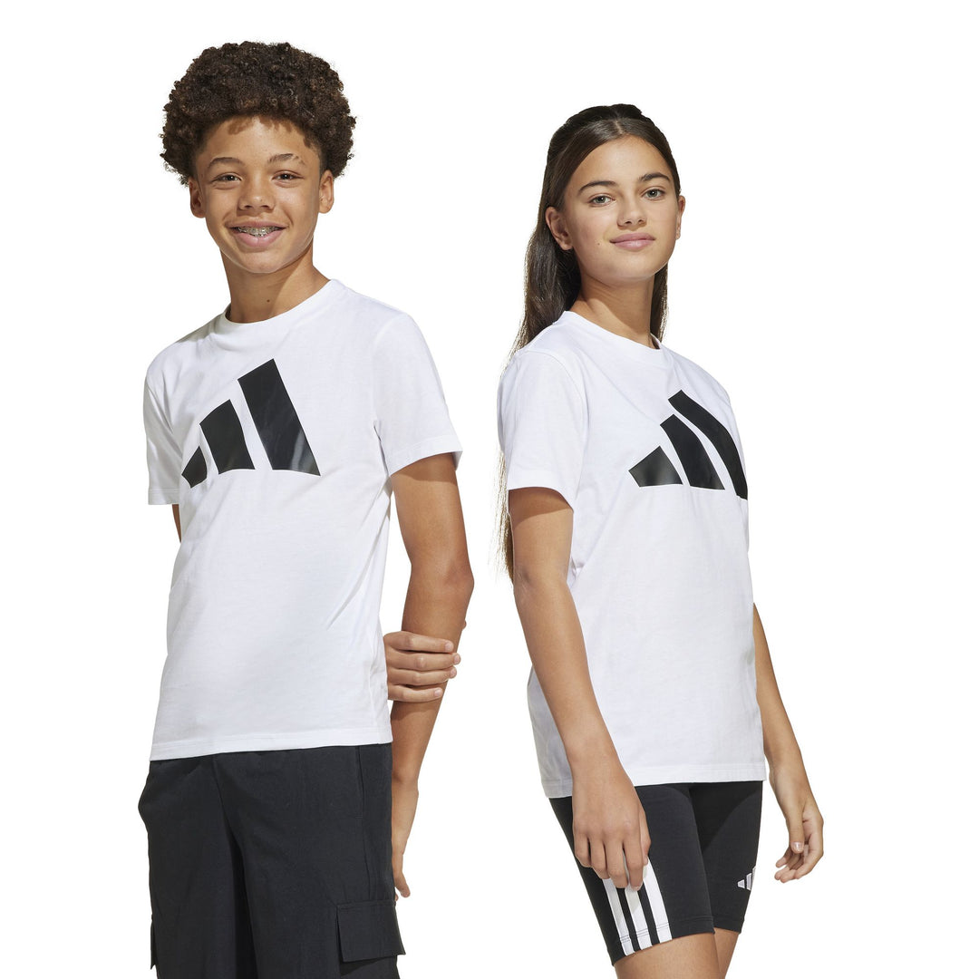 adidas J Bl Tee 160 - white/black