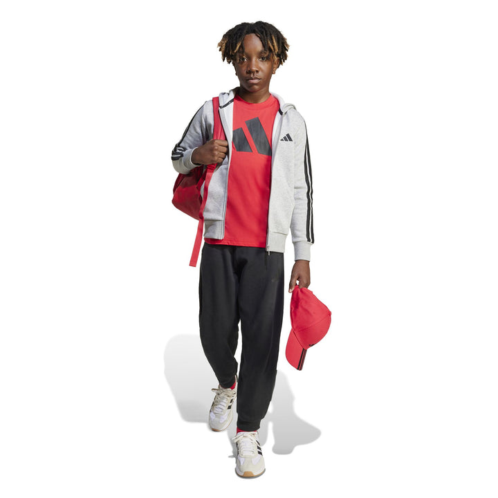 adidas J Bl Tee 160 - purrub/black