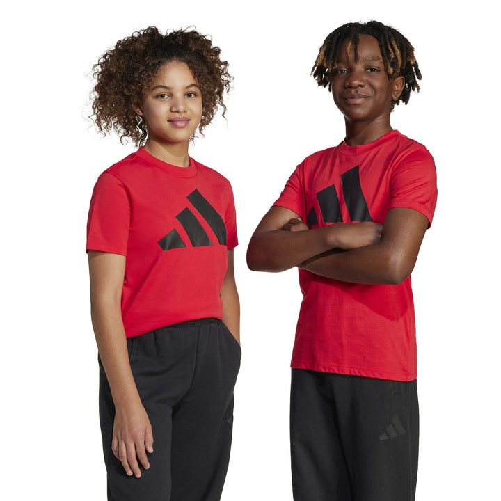 adidas J Bl Tee 160 - purrub/black