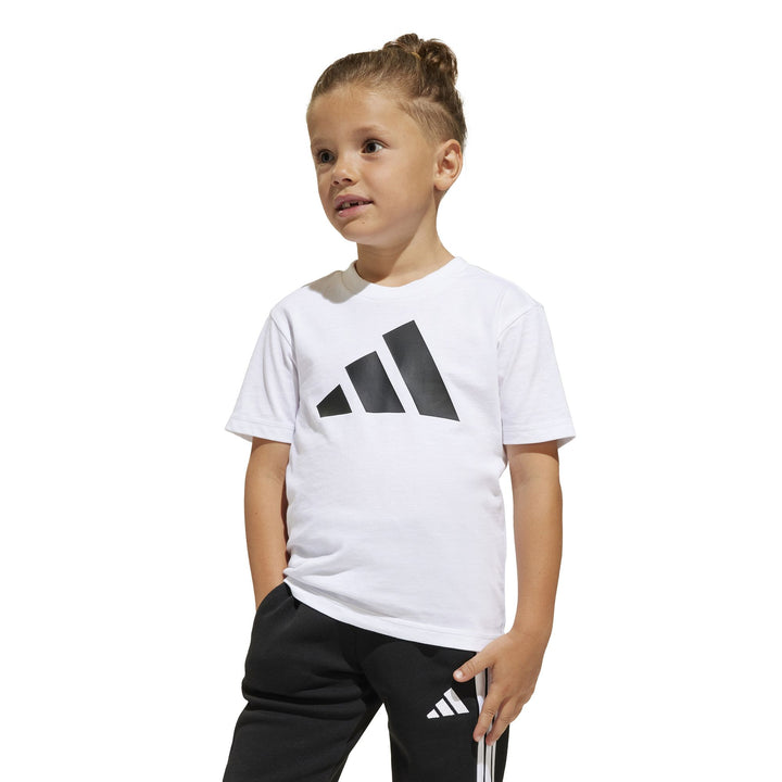 adidas Lk Bl Tee 160 - white/black