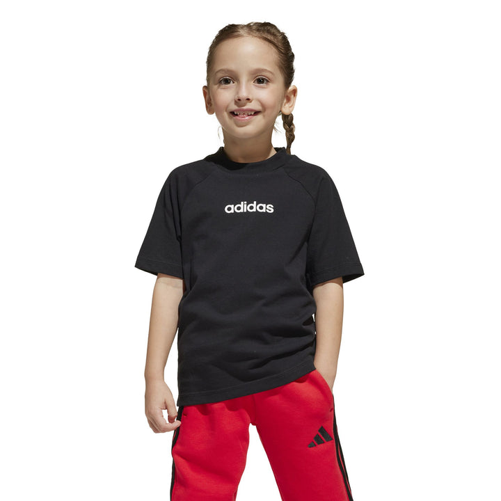 adidas Lk Lin Tee 160 - black/white