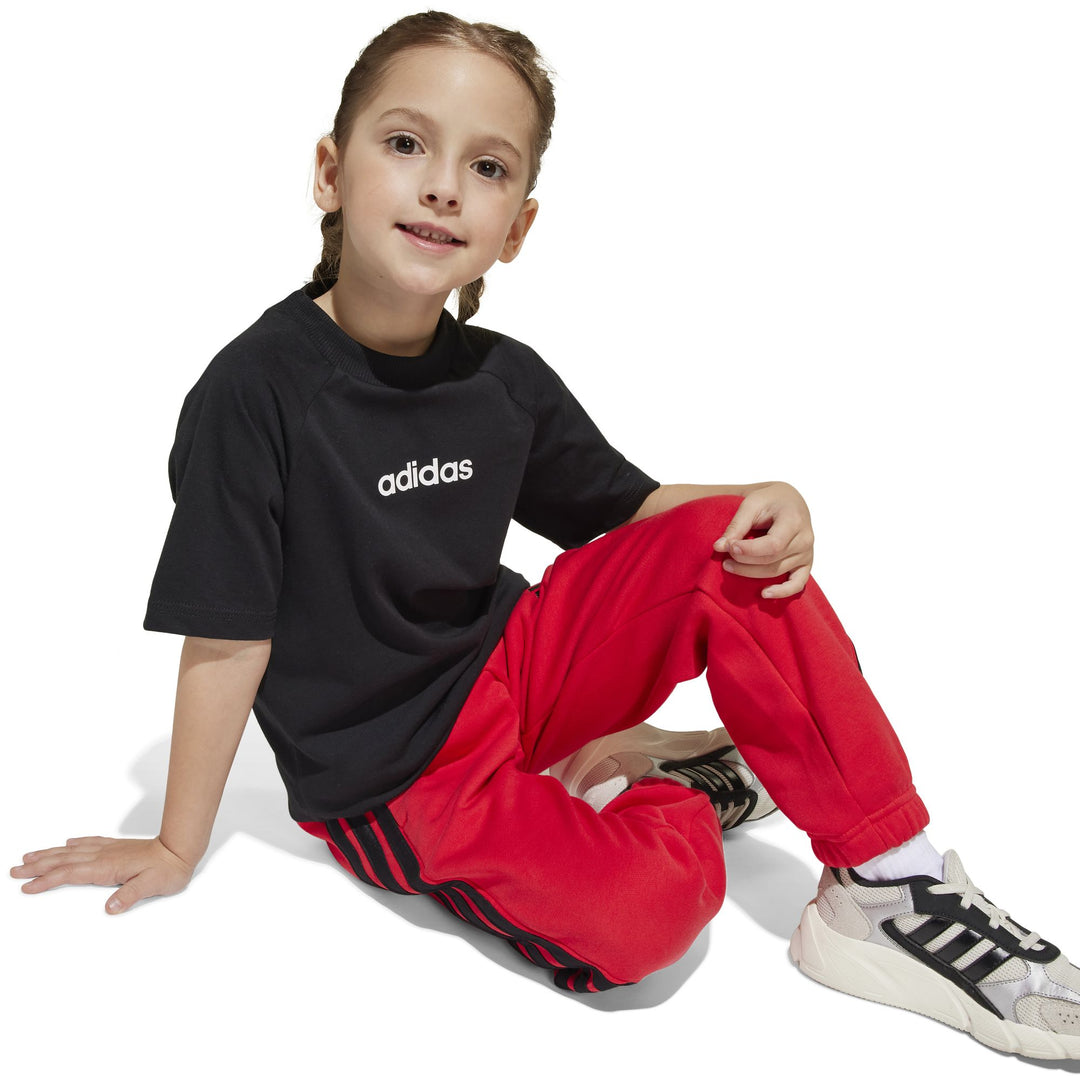 adidas Lk Lin Tee 160 - black/white