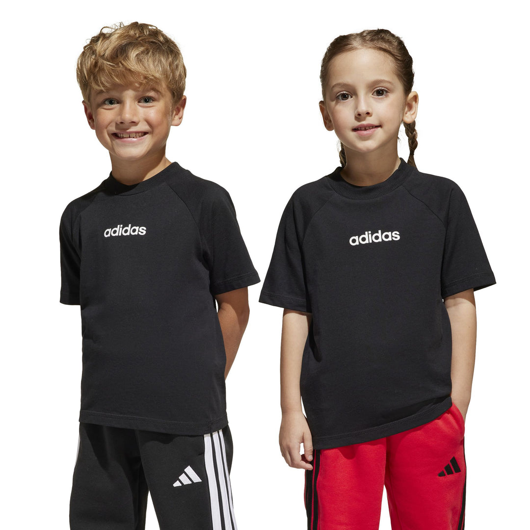adidas Lk Lin Tee 160 - black/white