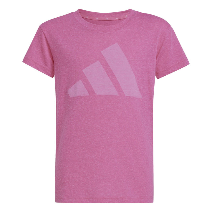 adidas Jg Bl Win Tee - pnkfus/white