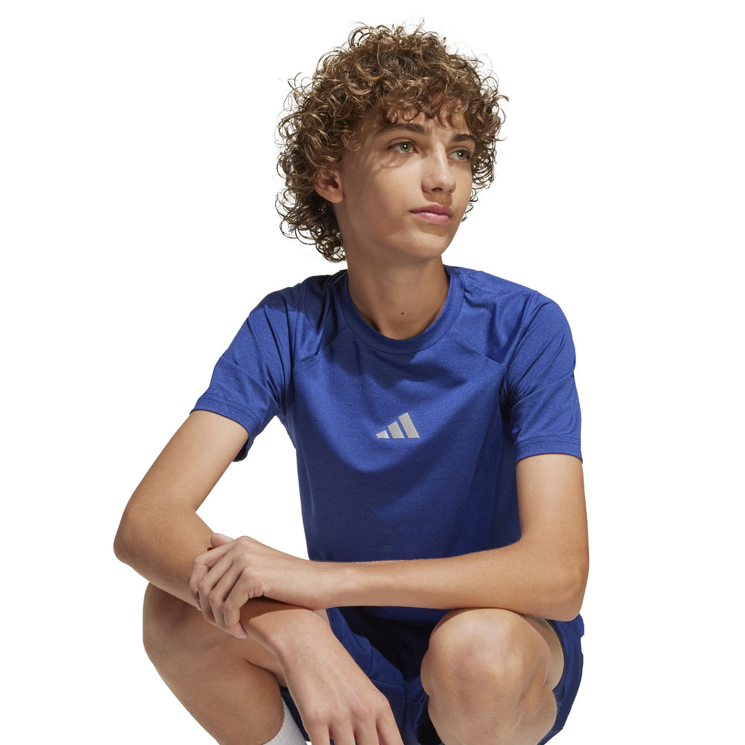 adidas J Fav Tee - royblu/dkblue/refsil