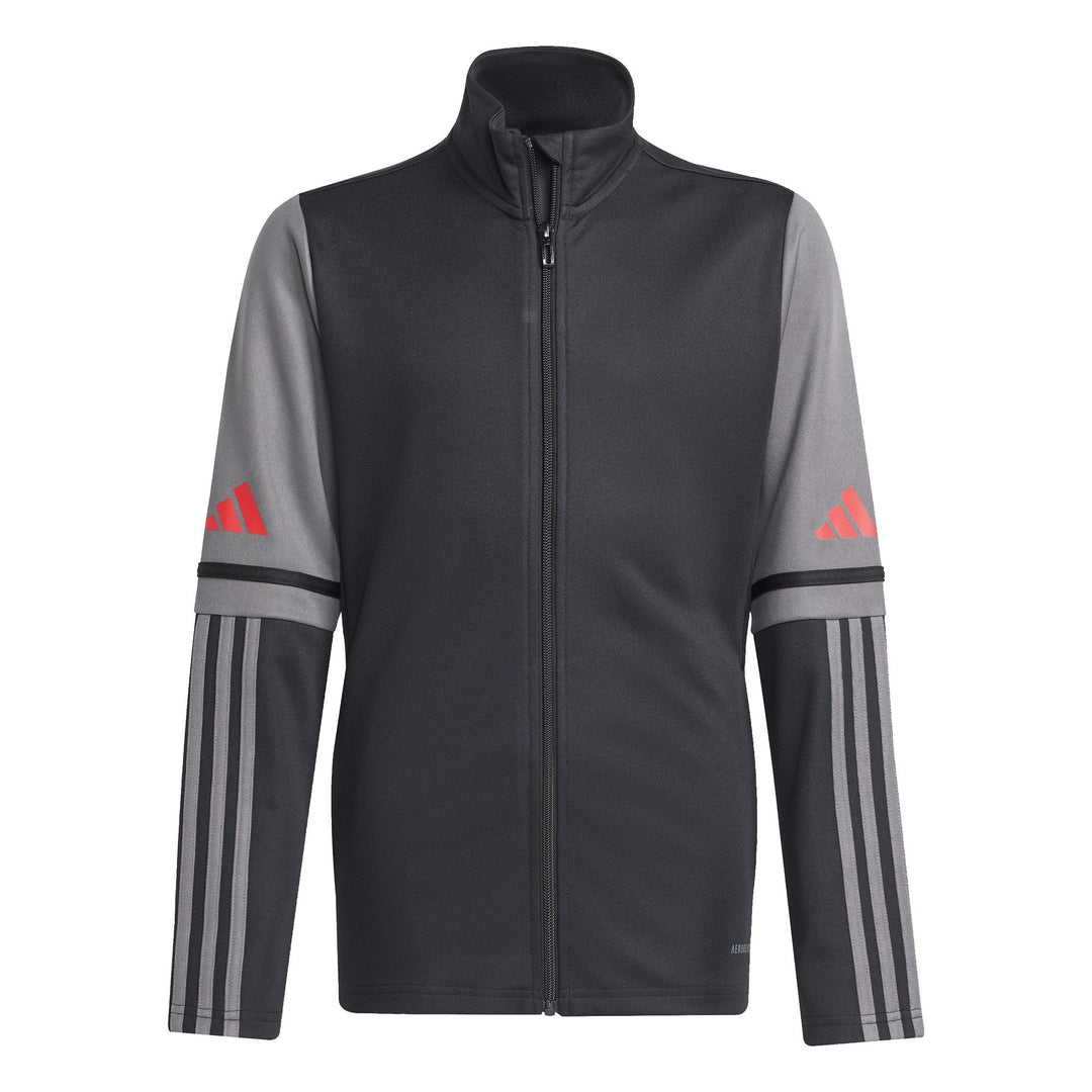 adidas Squadra 25 Tr Jacke Y Kinder - black/tegrfo/purrub